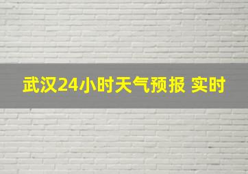 武汉24小时天气预报 实时